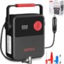 Tire Air Compressor with Digital Pressure Gauge,150PSI and Emergency LED Light