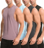 4 Pack Men’s Cotton Workout Tank Top