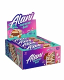 12-Count Alani Nu Protein Bars ROCKY ROAD | High Protein Gluten-Free Bars | 16g Protein | Low-Sugar (7G) Low-Carb Healthy Snacks