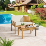 2-Pc Alaterre Furniture Alaterre Outdoor Furniture Set