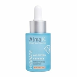 Alma K Brightening Booster – Vitamin C Face Serum with AHA, Hydrating and Brightening Serum, 1 oz