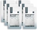 6 Pack of Emergency Blankets