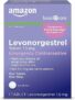 Amazon Basic Care Levonorgestrel 1.5 mg – Emergency Contraceptive Tablet, Morning After Pill, 1 Count (Compare to Plan B One-Step)