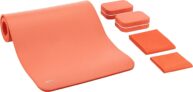 6-Pc Amazon Basics 1/2-Inch Thick Yoga Mat Set