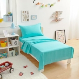 3-Pc Amazon Basics Kid’s Soft Easy-Wash Lightweight Microfiber Bed Sheet Set, Toddler Size