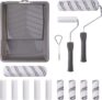 16-PC Amazon Basics Paint Roller Kit – Includes Paint Roller Covers and Paint Cage Frame With Paint Tray