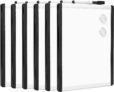6-Pack Amazon Basics Small Dry Erase Whiteboard, Magnetic White Board
