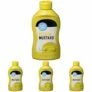 4-Pack Happy Belly Yellow Mustard, Kosher, 14 Oz