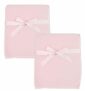 2-Pack American Baby Company Fleece Blanket with Silk-Like Satin Trim set
