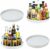 4-Pack Lazy Susan Organizer, 10″