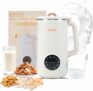 8-in-1 Automatic Nut Milk Maker, 35oz with 10 Stainless Steel Blades 12 Hours Timer