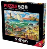 Anatolian Puzzle – The Seashore View, 500 Piece Jigsaw Puzzle, #3628