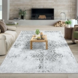 4×6 Vintage Paislely Carpet Non Slip
