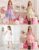 Girl’s Formal Party Fluffy Tulle Sleeveless Belted Dress