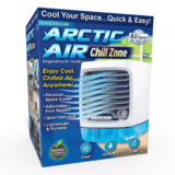 As Seen on TV Arctic Air Chill Portable Air Conditioner Humidifier Fan 1200 BTU