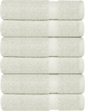 6-Pack Hand Towels – 100% Cotton, Ultra Soft & Highly Absorbent 16×28 Inch