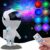Astronaut Light Projector with 8 Colors LED Nebula