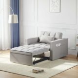 3 in 1 Sofa Bed with 3-Level Adjustable Backrest