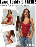 Women’s Lace Teddy Lingerie