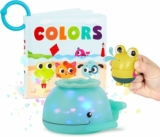 3-Pc B. toys Waterproof Bath Book w/  Light Up Whale & Color Changing Frog Squirt