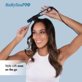 BaBylissPRO Nano Titanium Compact Curling Wand – Blue – 1″