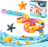 40PCS Bathtub Slide Track with Suction Cups