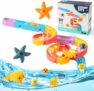40PCS Bathtub Slide Track with Suction Cups