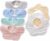 8-Pack Muslin Drool Baby Bibs