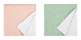 Breathable Muslin Cotton & Dotted Fleece Blanket, 30×40 Inch