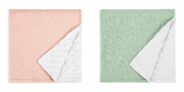 Breathable Muslin Cotton & Dotted Fleece Blanket, 30×40 Inch
