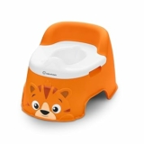 Baby Einstein Tinkle and Reveal Tiger Potty Training Toilet, Non-Skid Toddler Potty, Removable Bowl