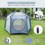Baby Playpen with Canopy: 1-Second Setup, Ultra-Light & Sturdy