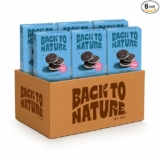 6-Pack Back to Nature Classic Creme Sandwich Cookies – Plant-Based Cookies Made With Wheat Flour, 9oz