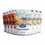 6-Pack Backpacker’s Pantry Fiesta Beef and Vegetable Bowl