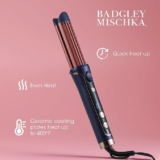 Badgley Mischka 2-in-1 Curling Iron and Hair Straightener Air Styler