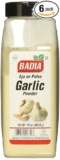 6-Pack Badia Garlic Powder, Kosher, Gluten Free, 16 Ounces
