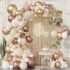160 PCS Neutral Sand White Balloon Garland Kit