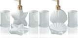 4 Pcs Beach Bathroom Accessories Set