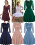 Women’s Vintage Semi Formal Dress