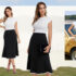 Belle Poque Womens Casual Work Pants