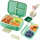 Bento Box w/ Utensils and Sauce Jars