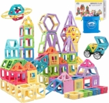 146 pcs Magnetic Blocks Building Tiles