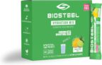 12-Count BioSteel Hydration Mix, Sugar-Free with Essential Electrolytes, Lemon-Lime