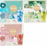 15-Pc Self Care Gift Set (Includes Tumbler, Bath Bomb, Bracelet, & More)