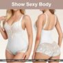 Women’s Tummy Control Lace Bodysuit