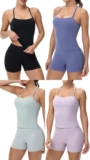 2-Pc Women’s Loungwear Tank Top & Short Set