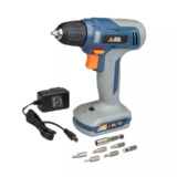 Blue Ridge Tools 12V MAX Rechargeable Drill LED Light Magnetic Bit Storage