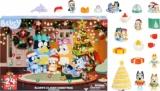 Bluey’s Exclusive Advent Calendar Pack. Open the Packaging To Find A Bluey Surprise Each Day For 24 days Including Exclusive Figures