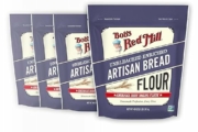 4-Pack Bob’s Red Mill Artisan Bread Flour, 3 Pound