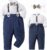 Baby Boy Suspender Overalls Outfit Set, 18-24 Months
